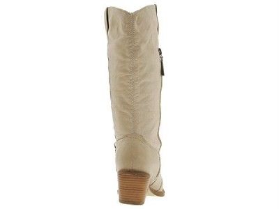 FitzwellJenniferWide Calf Leather Western Boot Sz 6M