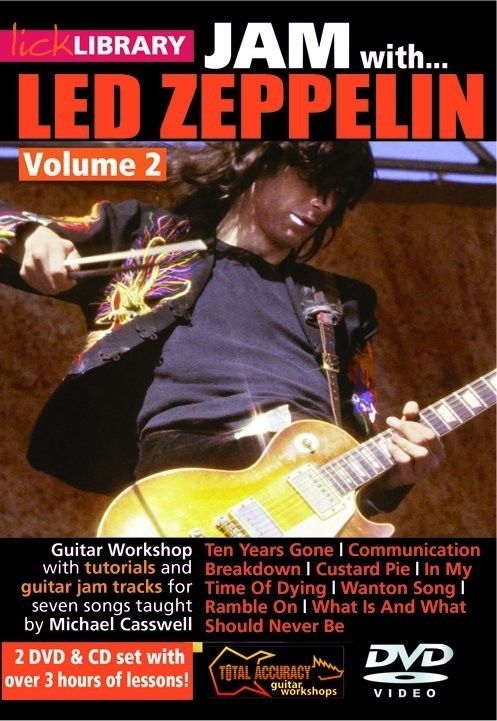 Jam with LED Zeppelin Lick Library Volume 2 DVD CD