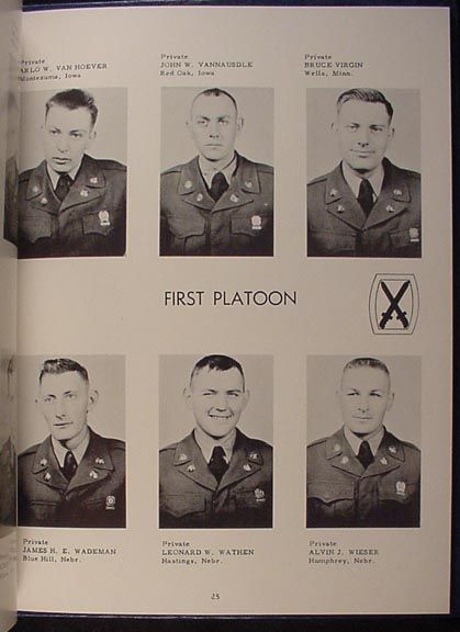 Yearbook 10th Infantry Division Fort Riley 1951