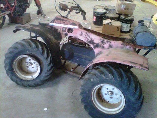 Tire Wheel 1983 Honcho 4x4 4 Wheel Drive 4 Wheeler Used ATV Parts