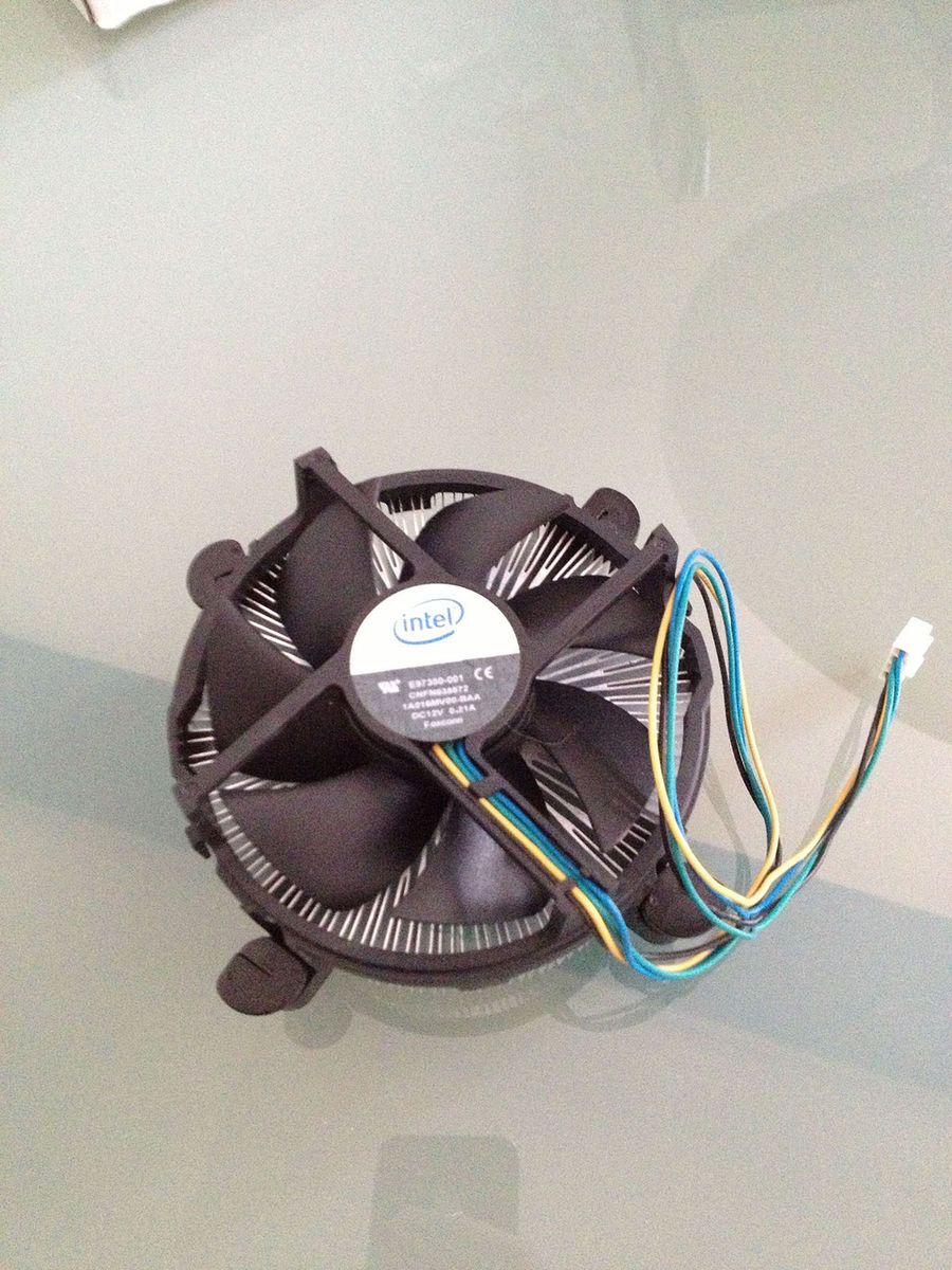 New Intel Heatsink Fan DC12V 0 21A Foxconn