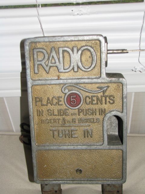 Slusser Coin Radio Attachment Frank E Pierman