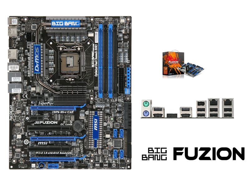 Intel COREI5 650 3 20GHz CPU MSI Big Bang Fuzion Combo