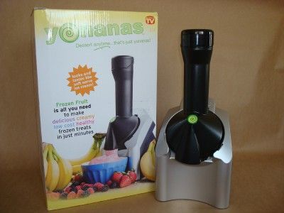 Yonanas Ice Cream Healthy Frozen Fruit Treat Maker Model 901 as Seen