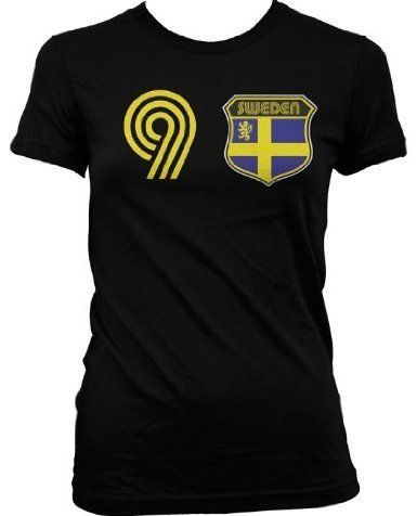 Sweden International Soccer Football Swedish Pride Juniors T Shirt