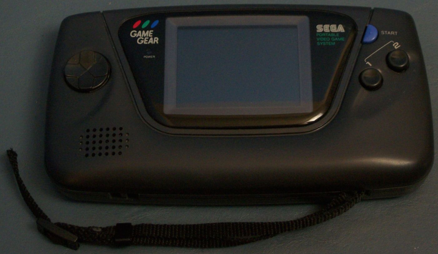 SEGA GAME GEAR HANDHELD VIDEO GAME SYSTEM + ACCESSORIES + 3 GAMES