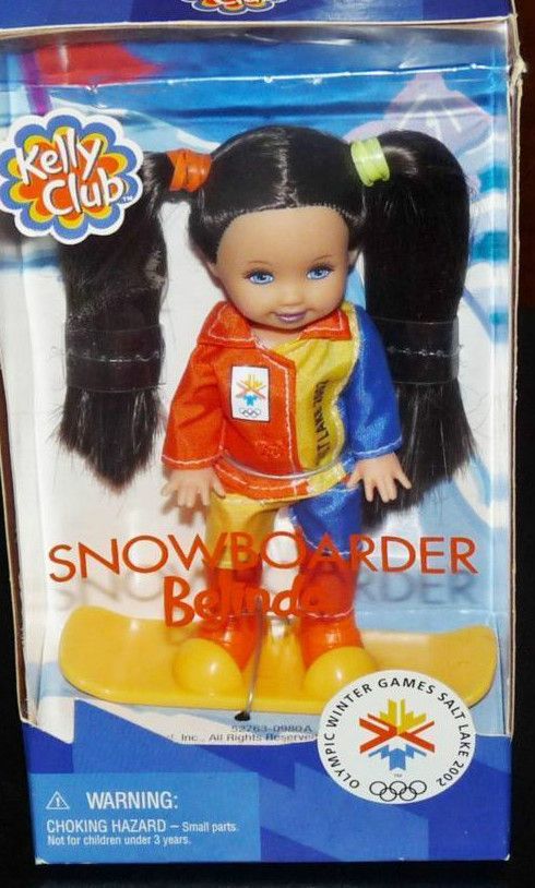  Club Doll Snowboarder Belinda Olymic Games Halloween Stuffer