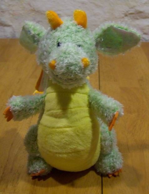 Ganz Webkinz Soft Citrus Dragon 9 Plush Stuffed Animal