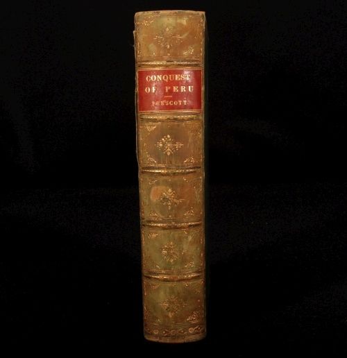 1878 History Conquest PERU Civilisation Incas William PRESCOTT