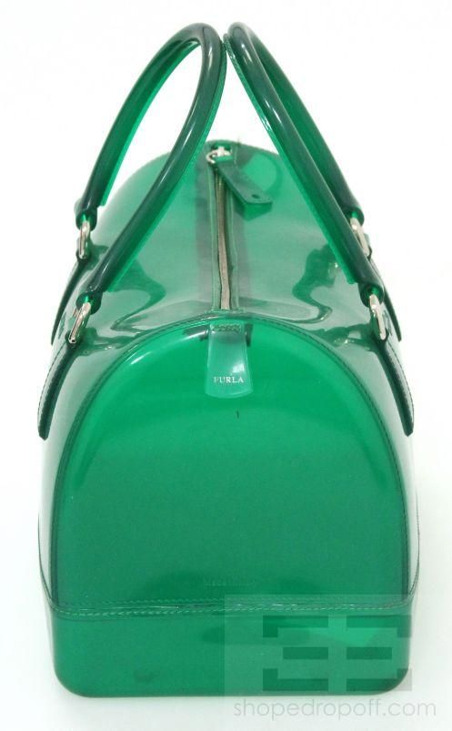 Furla Green Translucent Candy Handbag