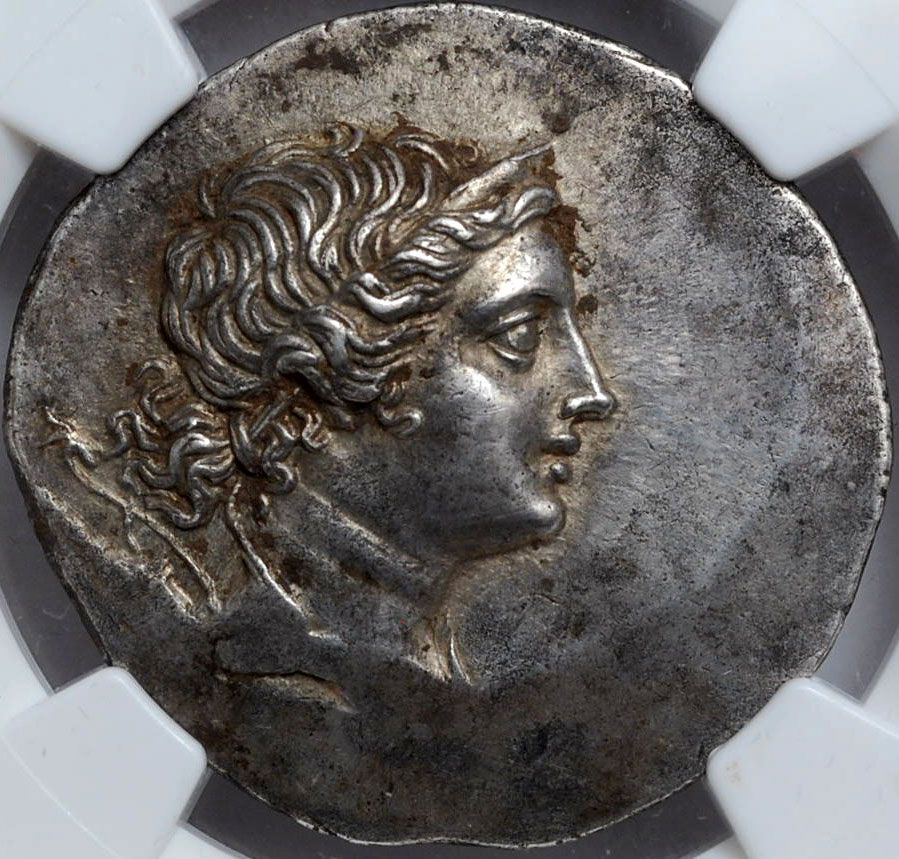 Magnesia Ad Maeandrum Tetradrachm Greek Coin NGC CH AU