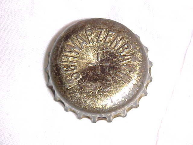  PRE PRO SCHWARZENBACH BOTTLE CAP GALETON GERMANIA PA. HORNELL, NY RARE