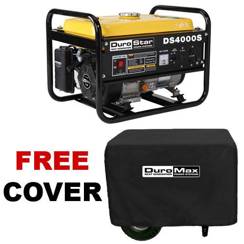 Durostar 4000 Watt Portable RV Gas Generator Recoil Start DS4000S with