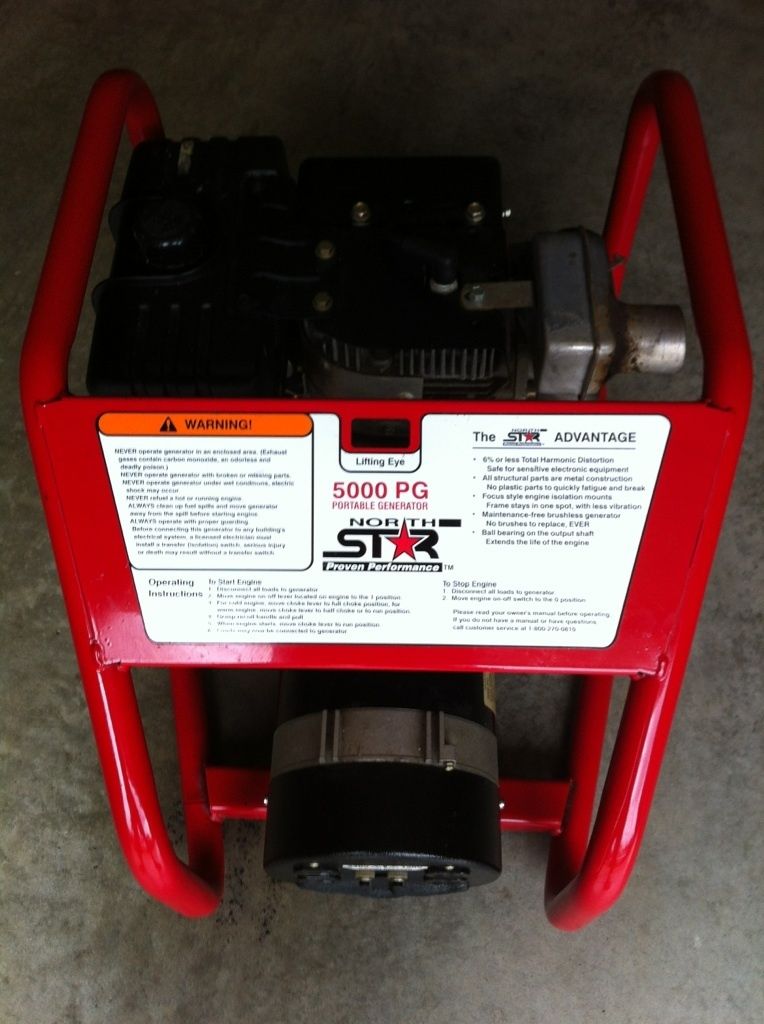  North Star 5000 Watt Generator