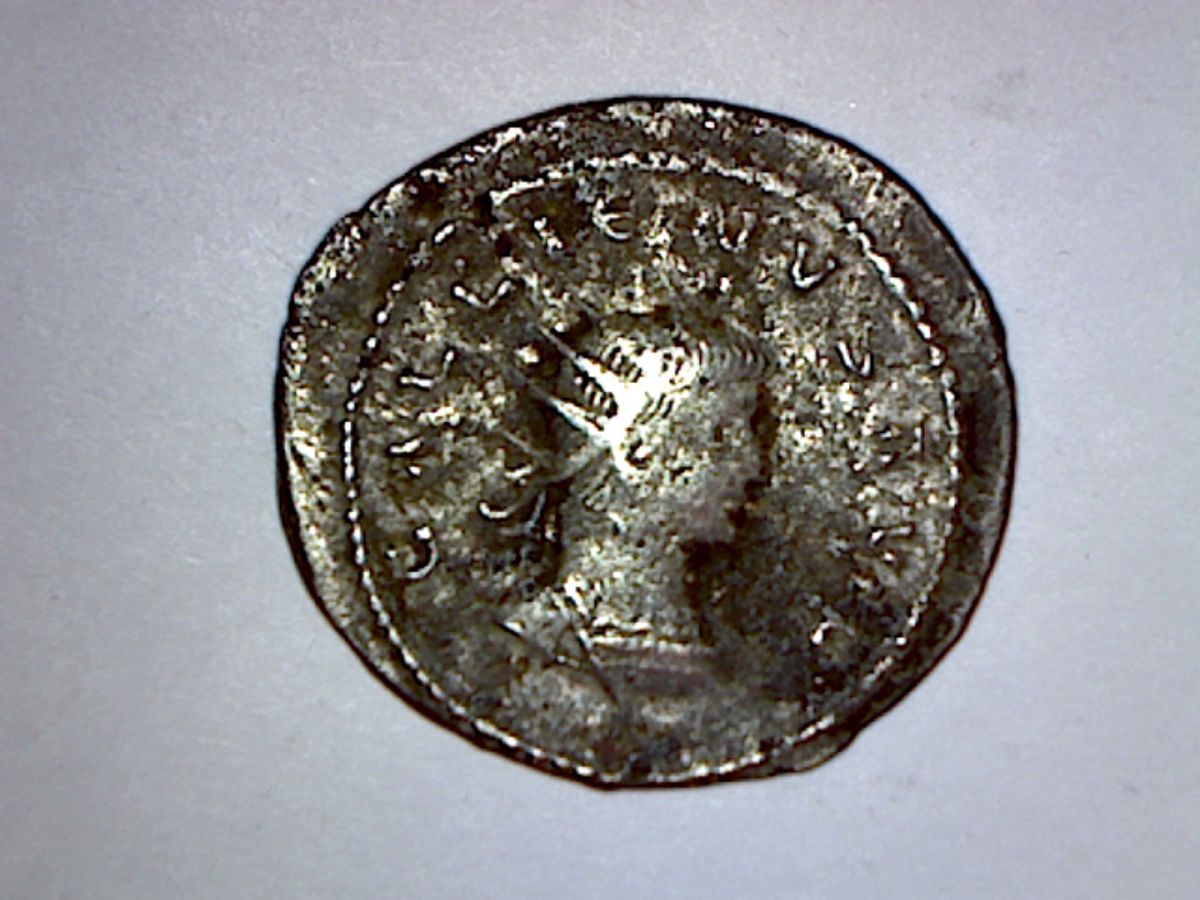 GALLIENUS 253 268 BRONZE SILVERED ANTONINIANUS PURCHASED FROM