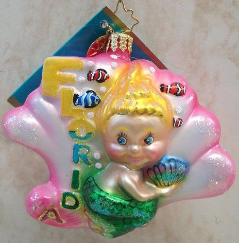 Radko Sun Shine State Mind Ornament Florida Gay 3011581