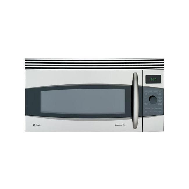 GE Profile microwave JVM1790SK Stainless Steel 1 7 cu ft Over the