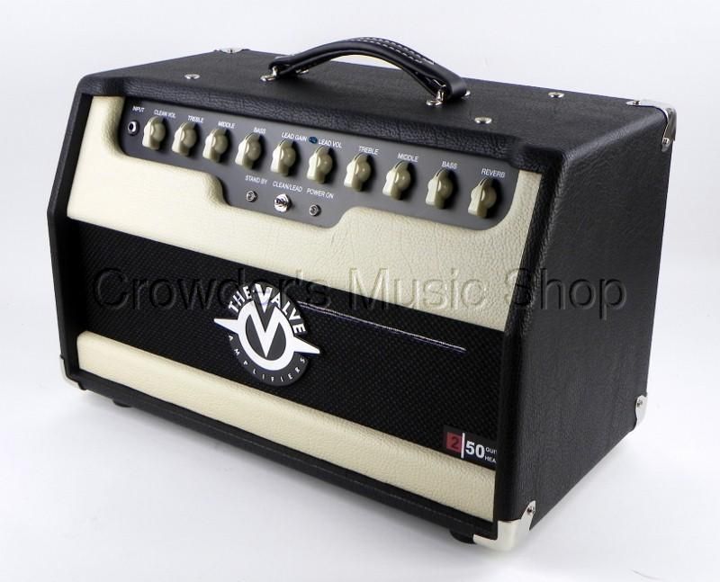 The Valve 2 50 Head Black Cream Amp 50 Watt New