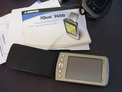 garmin ique 3600 palm os pda with gps