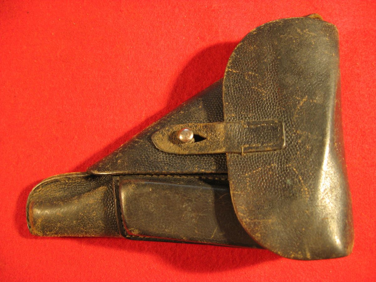 German Pigskin Luger Holster RARE