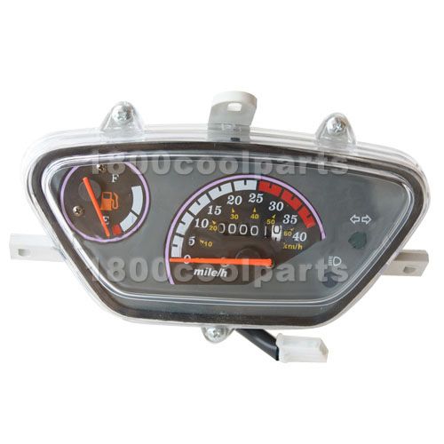  Moped Speedometer Speed Assembly GY6 50cc Gas Scooters Parts