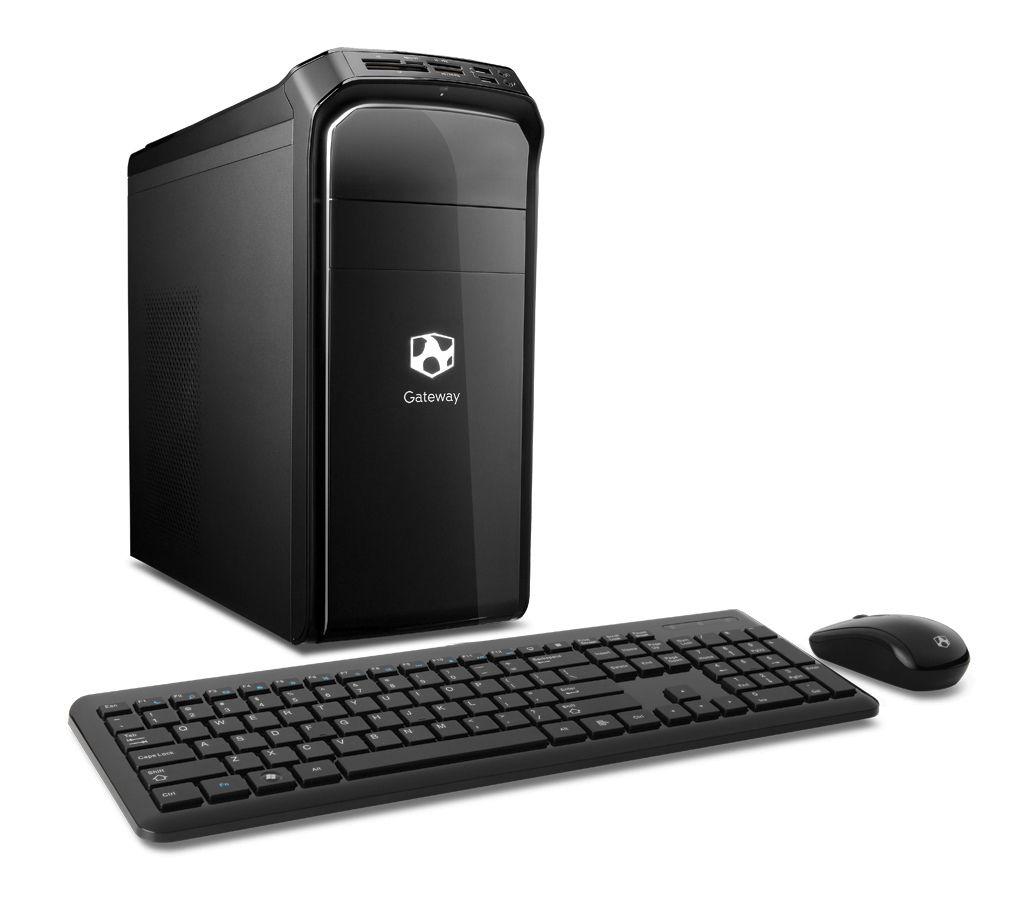 Gateway Quad Core i5 2300 2 8Ghz Desktop PC 8GB 1TB DVDRW 802 11n