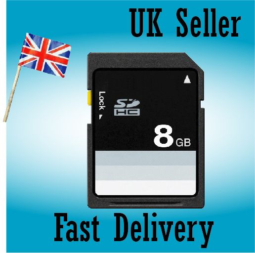 8GB Memory Card SD SDHC for Vivitar DVR410 DVR508