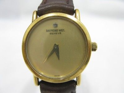 Raymond Weil Geneve 18K Gold plated Swiss Quartz Ladies Watch