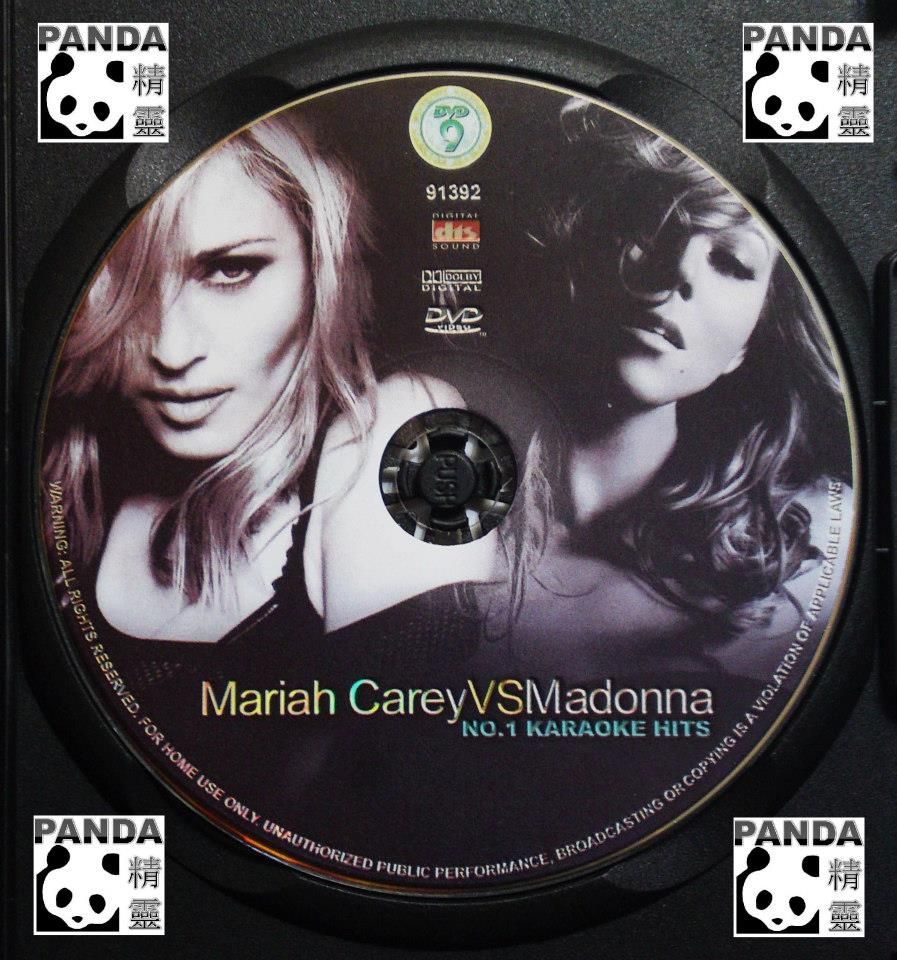  VS Mariah Carey MDNA Girl Gone Wild Broken Superstar Picture Disc DVD