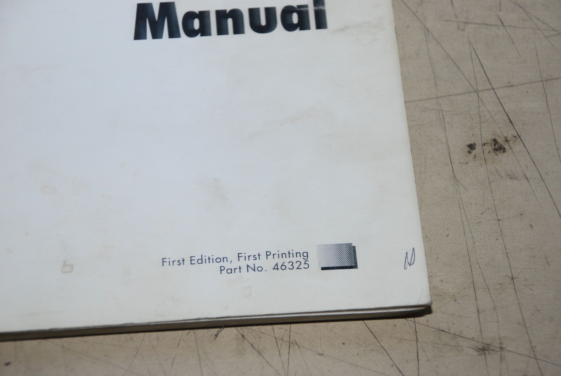 Genie Lift Parts Manual Manlift GS 2032 Part No. 46325 INV=4318