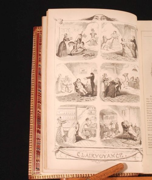 1869 George Cruikshanks Table Book Caricatures Illus