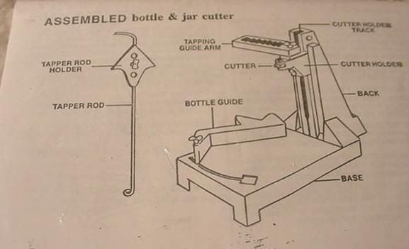 Bottle Jar Stained Glass Cutter Never Used