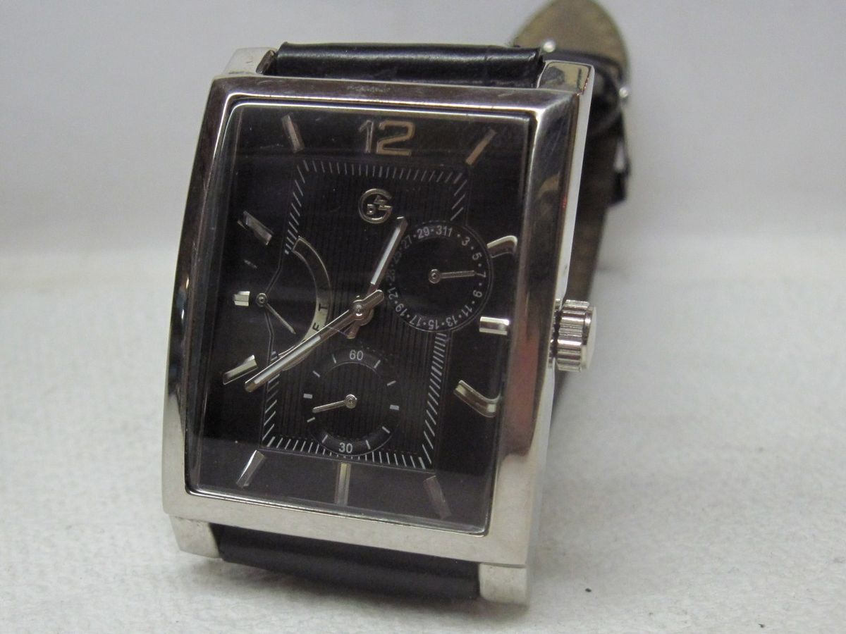 Authentic GEORGE Chronological Watch Stainless Steel FMDGE192