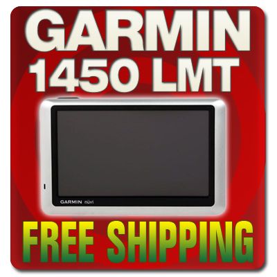 GARMIN nuvi 1450 LMT 5 0 GPS Navigation w Lifetime Map Traffic 010