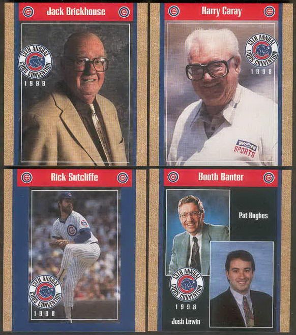 Glenn Beckert Don Kessinger 27 1998 Cubs Convention