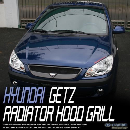 New Front Radiator Hood Grill for 06 11 Hyundai Getz