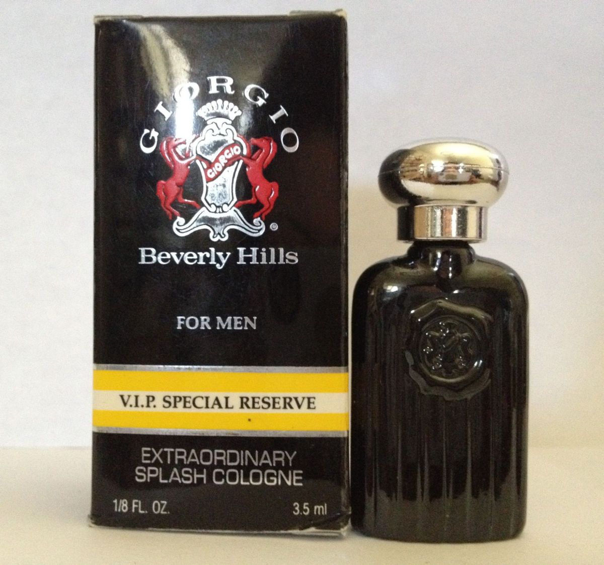 VIP Special Reserve Giorgio Beverly Hills 1 8 oz Cologne Splash Mini