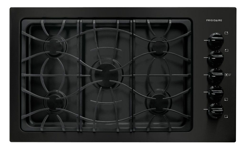 New Frigidaire 36 36 inch Black Gas Stovetop Cooktop FFGC3625LB