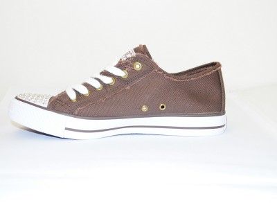 Gotta Flurt Women Fashion Sneaker Brown Cystal New