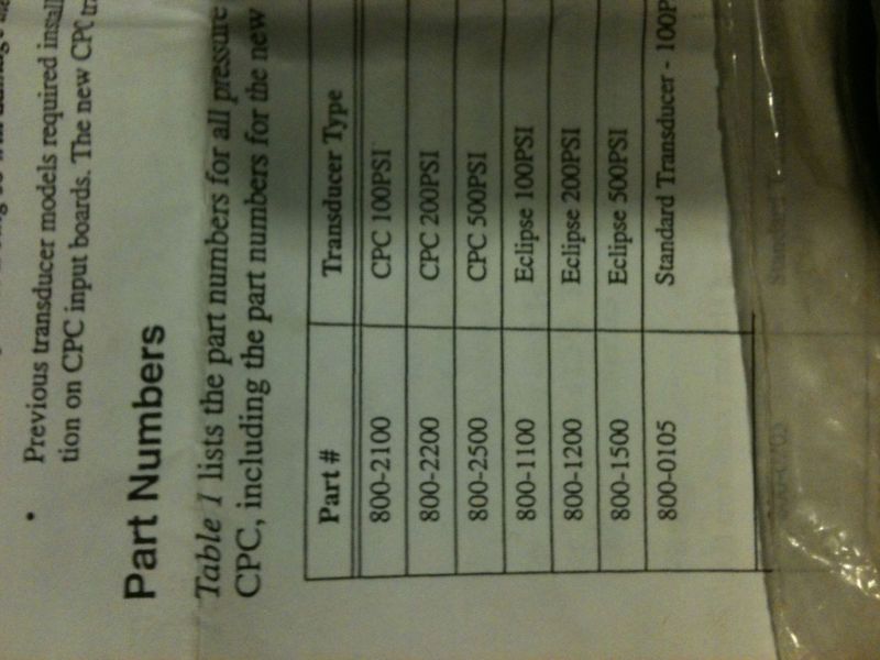 CPC 800 2200 200psi 1 8NPT Pressure Transducer 800220