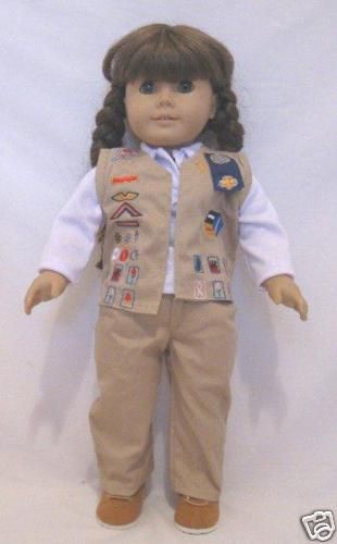 Cadet Girl Scout Uniform Fit 18 inch Doll Clothes Uniforms McKenna Ivy