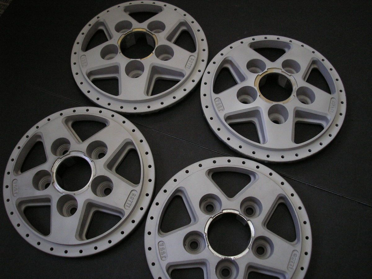 GOTTI ALUMINUM VINTAGE WHEEL CENTERS PORSCHE PATTERN 4 Available