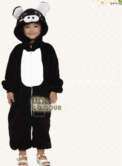 Kids Animal KIGURUMI Unicorn Giraffe Pig Bear Lion Monkey Cosplay