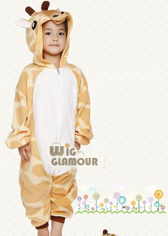 Kids Animal KIGURUMI Unicorn Giraffe Pig Bear Lion Monkey Cosplay