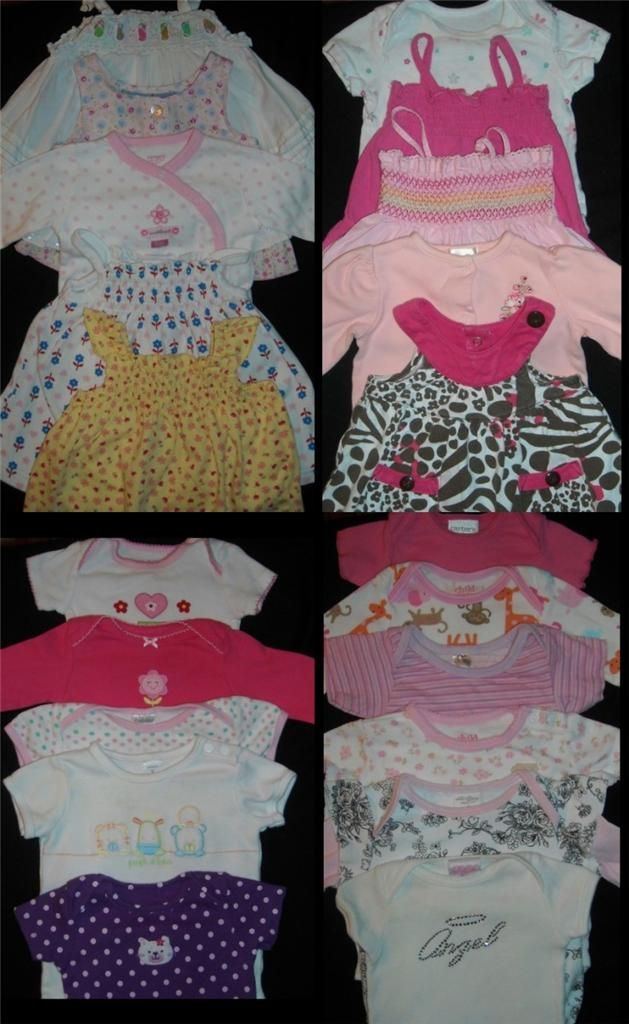 24 Bottoms/Shorts/Skirt (Bonnie Baby, Carters, Little Lindsey