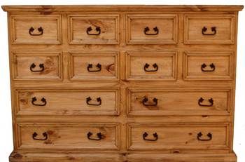 Rustic Mansion Grande 12 Drawer Chest