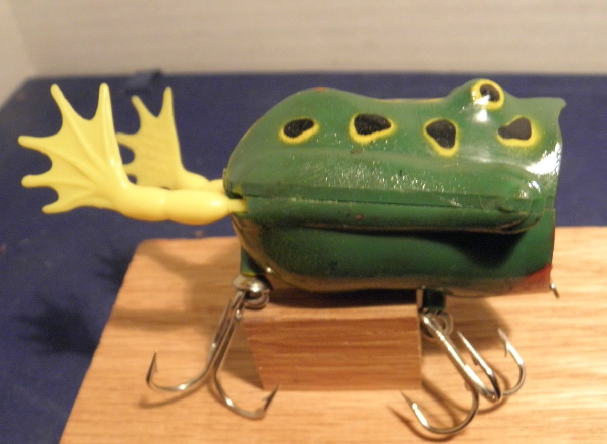 Fishing Lures Frog Kicker Collectible Fishing Lure RARE