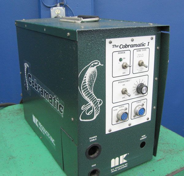 Glenn Pacific 250 Amp Welder w Cobramatic I Wire Feed