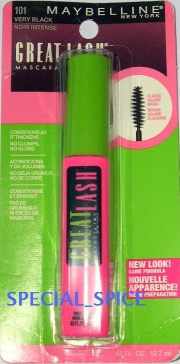 Maybelline Great Lash Mascara 101 Very Black New Super Sale