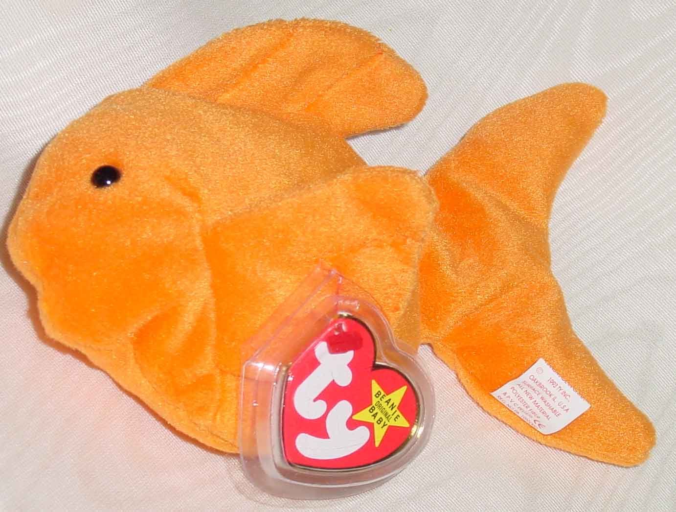 Goldie beanie baby